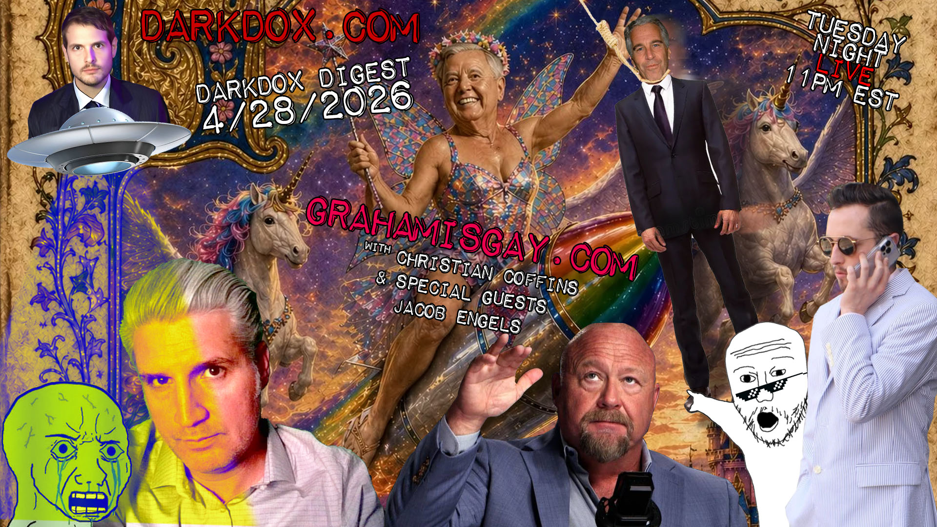 042826 DarkDox Digest GAY O’GRAHM w/ Christian Coffins & Jacob Engels