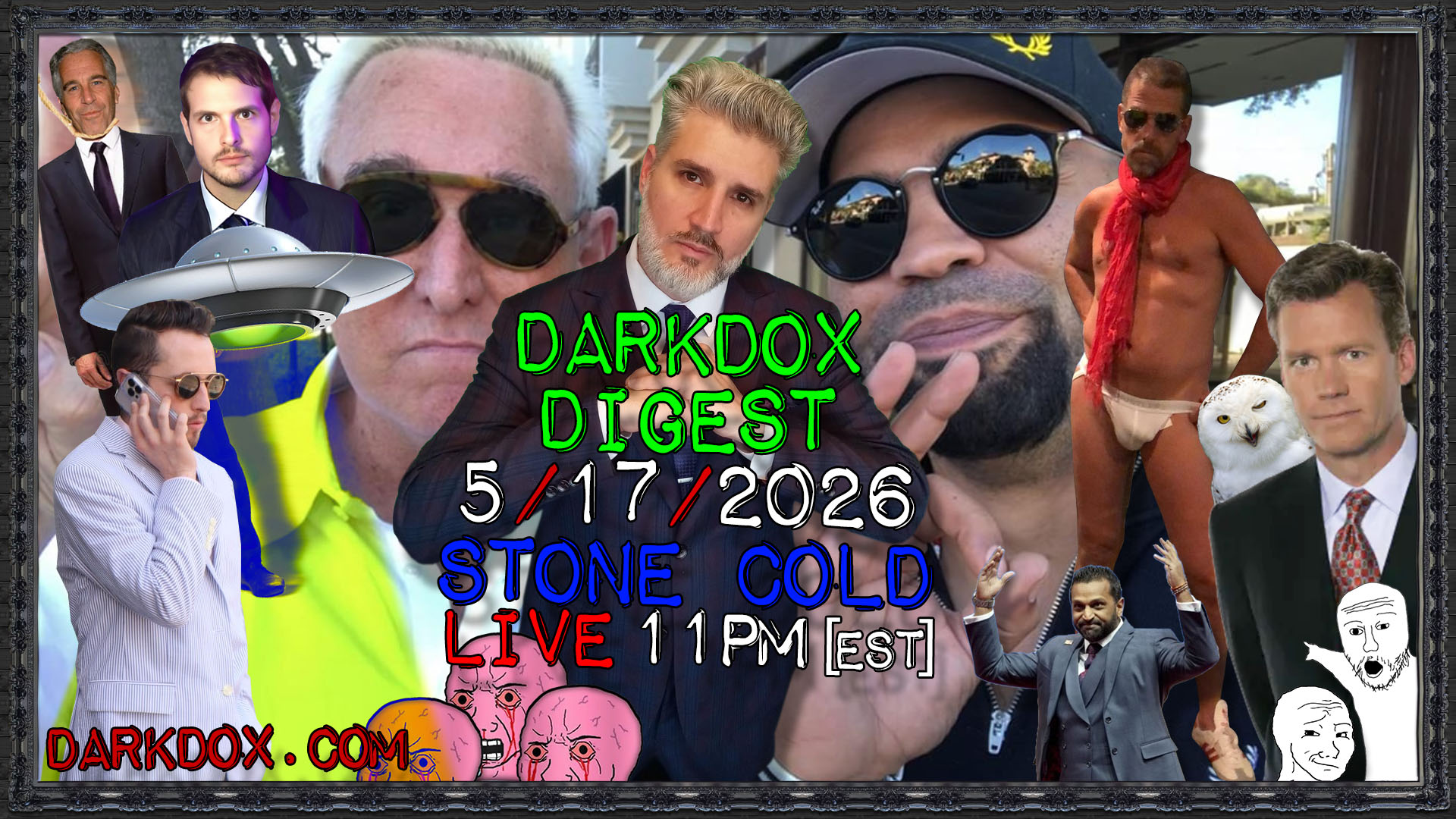 STONE COLD DarkDox Digest 051626 w/ Christian Coffins / Jacob Engels