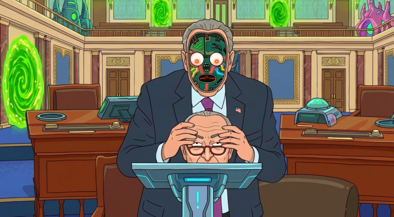 White House Drops Bizarre Rick & Morty MAGA Parody