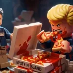 Iran Lego Trump Epstein Pizza Video