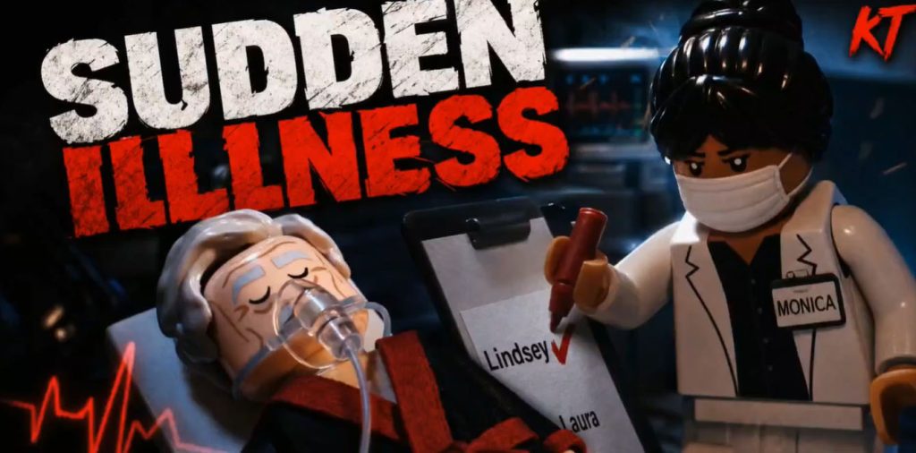 SUDDEN ILLNESS Cryptic Lindsey Graham Death Lego Video