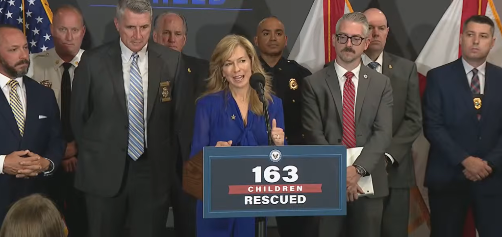 163 missing children found in Florida